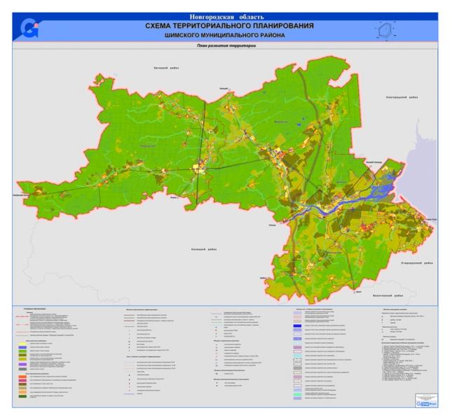 Карта шимского района новгородской области
