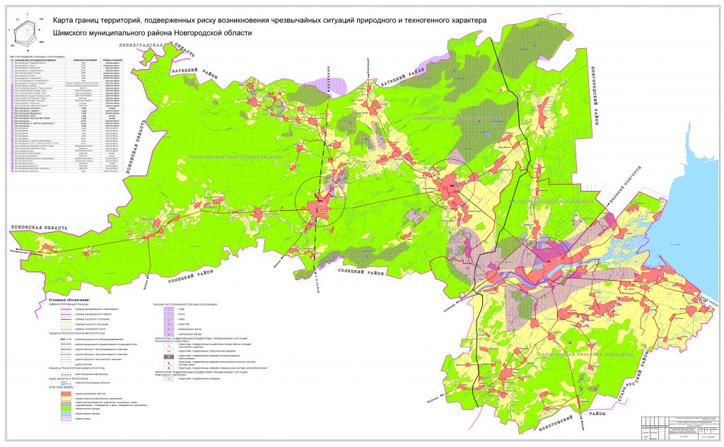 Карта шимского района новгородской области